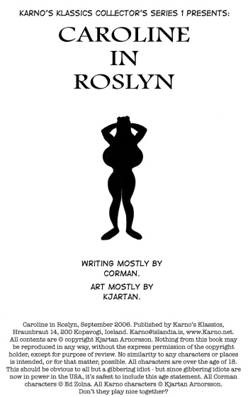[Karno (Kjartan Arnorsson)] Caroline in Roslyn cover