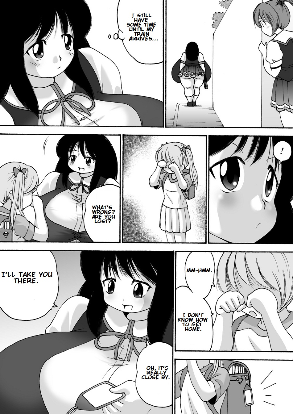 Chounyuu Shoujo Yuka - Huge Breasts Girl Yuka page 11 full