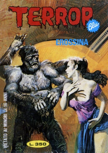 [Angelo Todaro] Terror Blu #40 - Erossina (English) [Akujo] cover