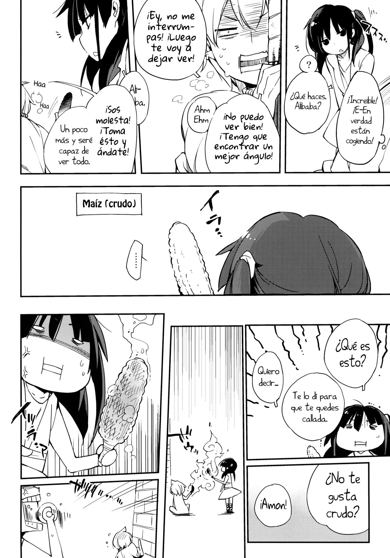 Oishii Toumorokoshi no Tabekata. + Clear File | Cómo Comer un Delicioso Maíz page 7 full