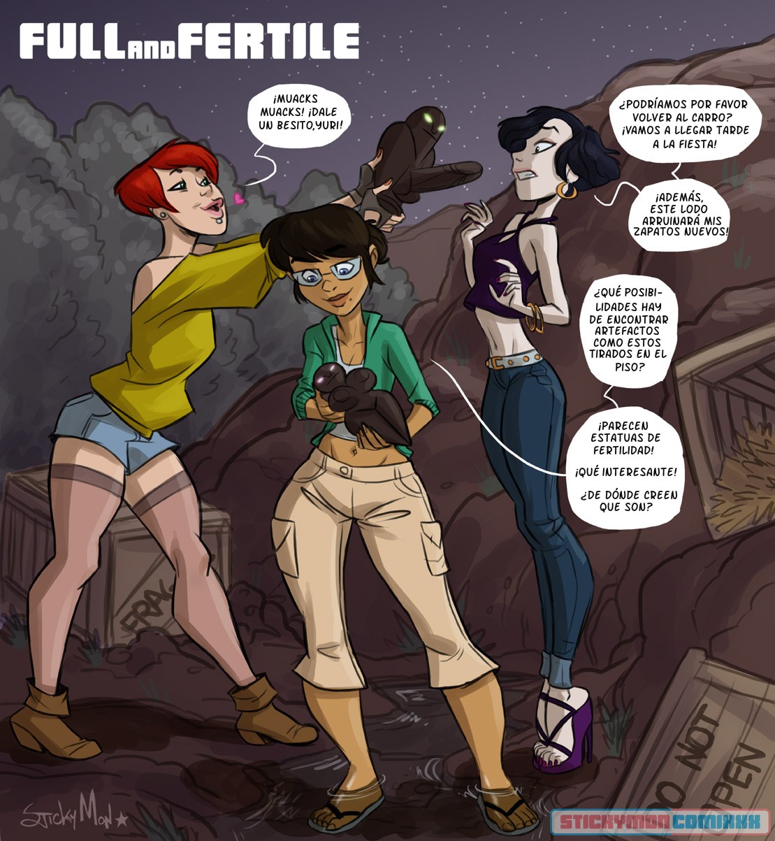 Futa Friday: Full and Fertile page 1 full