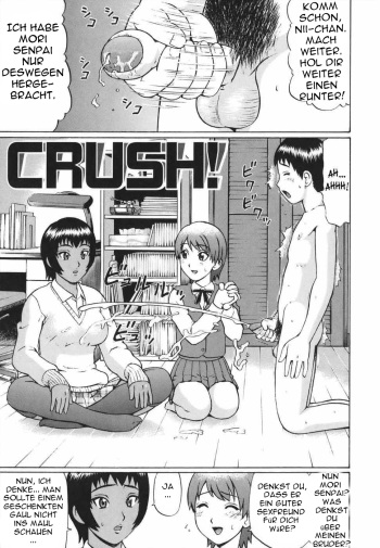 [Nitta Jun] CRUSH! (Shirouto Doutei) [German] [Decensored] cover