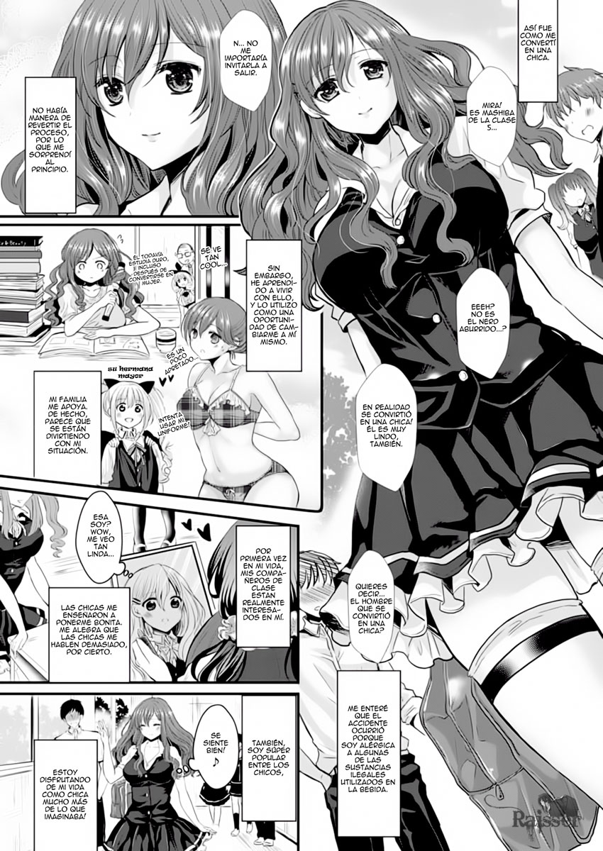 Hanten Kousei! Furyou to Onna no Boku | ¡El Delincuente y yo, Como Mujer! page 3 full