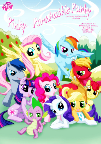 [Palcomix] Pinky's Porntastic Party | La Fiesta Porfantastica De Pinky (My Little Pony: Friendship is Magic) [Spanish] [LKNOFansub] cover