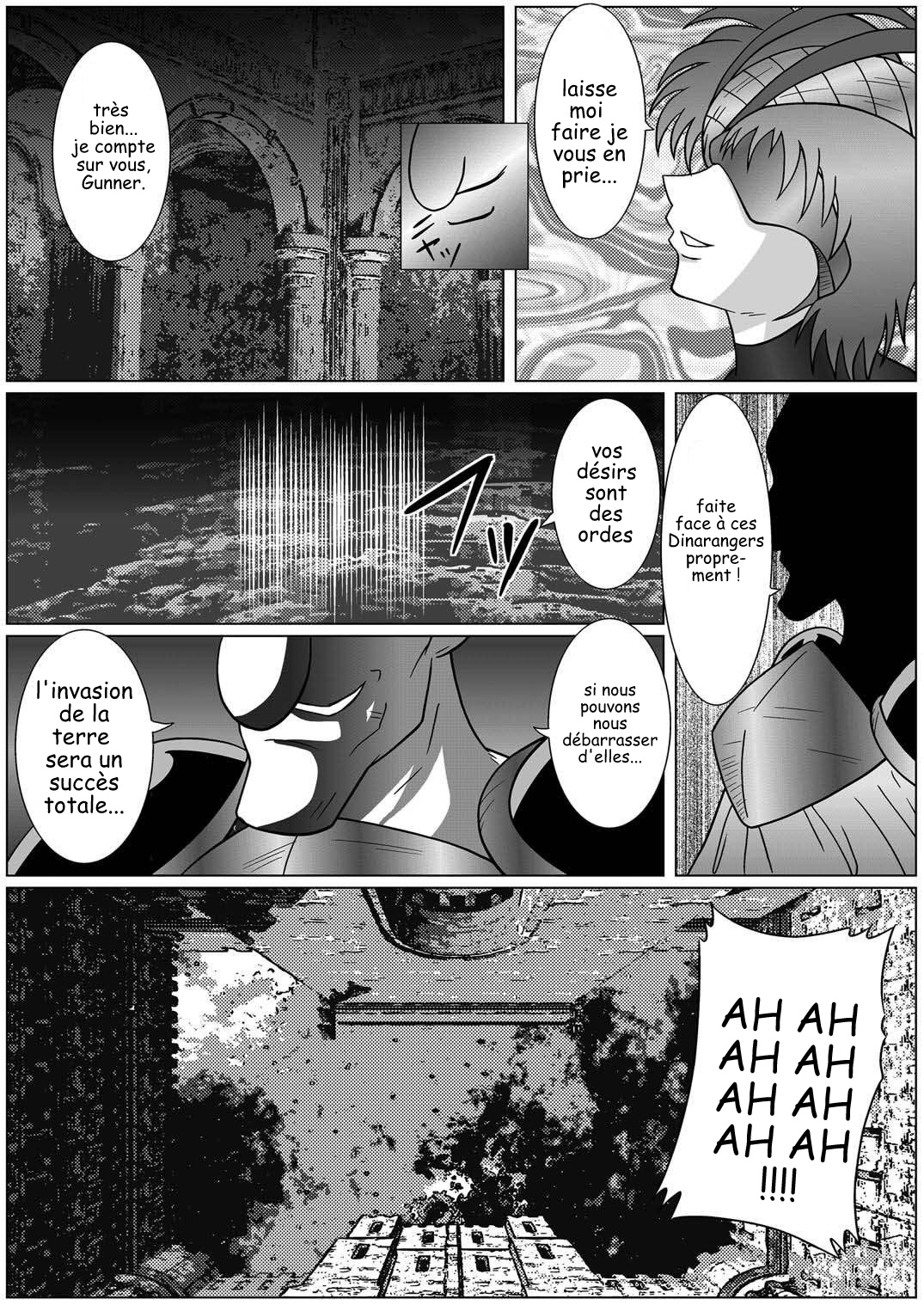 Tokubousentai Dinaranger ~Heroine Kairaku Sennou Keikaku~ Vol. 01 page 5 full