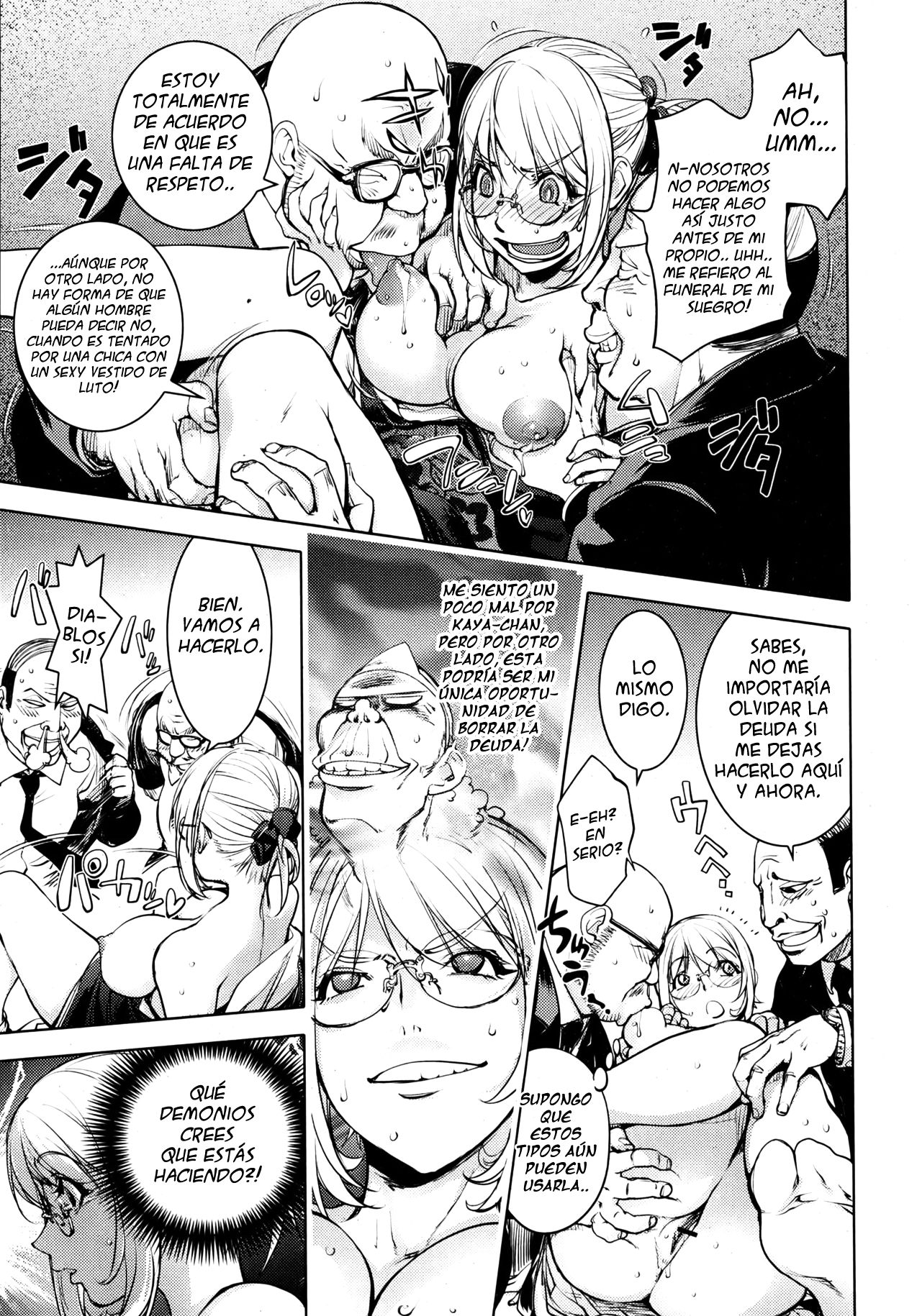 Mofuku no Kaya-nee | Kaya-Nee en su Vestido de Luto page 11 full