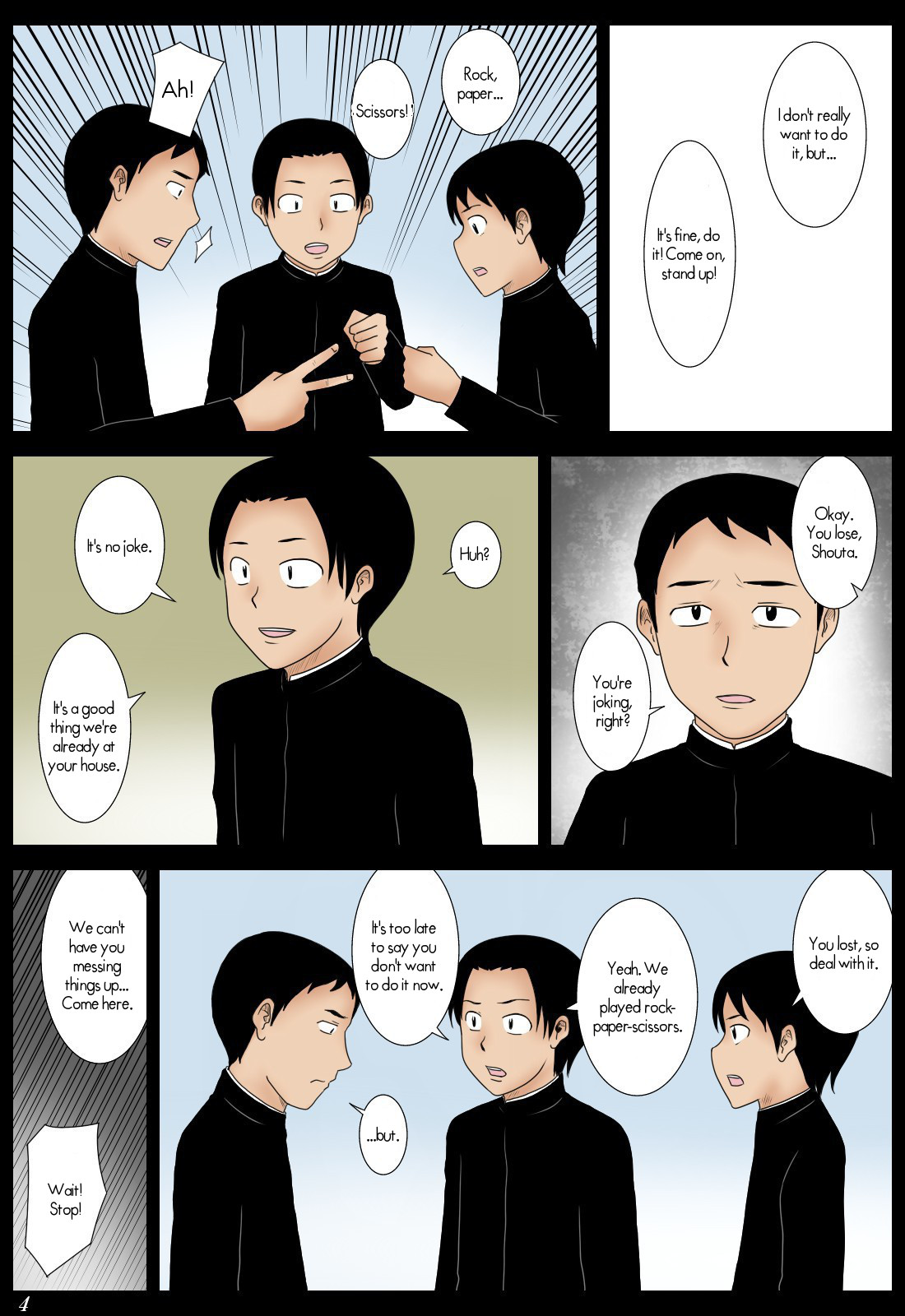 Janken | Rock-Paper-Scissors page 4 full