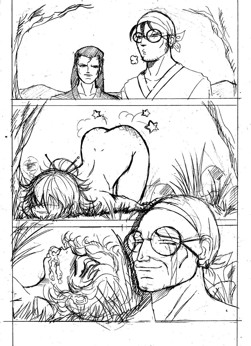 Genma gets some Tender Loving - Part 1 page 9 full