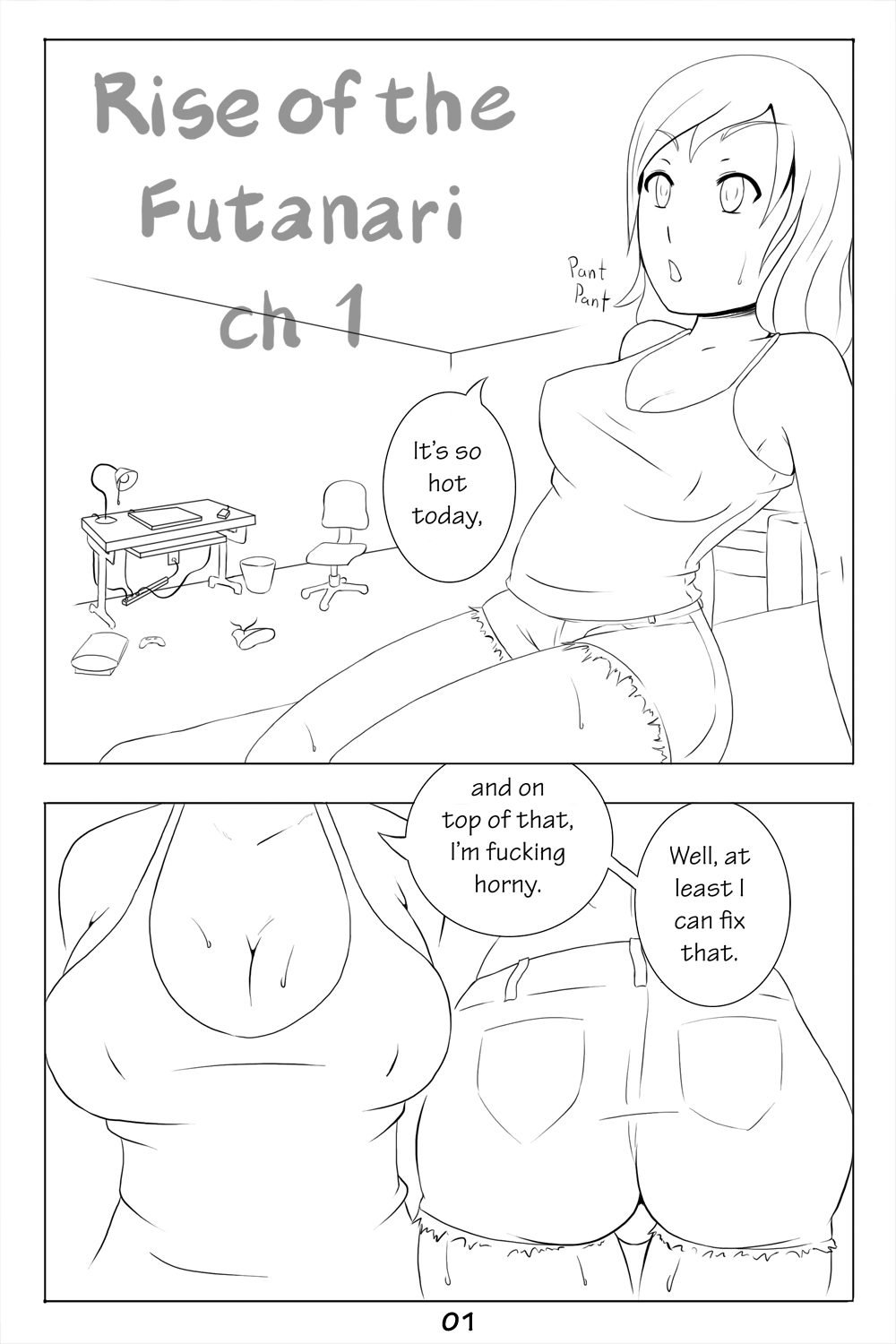 Rise of the Futanari by noone8830 & Xaus-LA 1 page 3 full