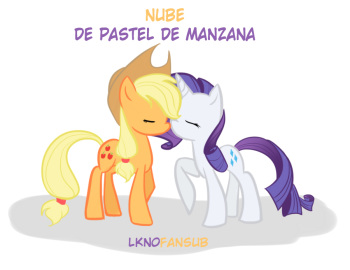 [Pony Licking] Marshmallow Apple Pie | De Pastel De Manzana (My Little Pony: Friendship is Magic) [Spanish] [LKNOFansub] cover