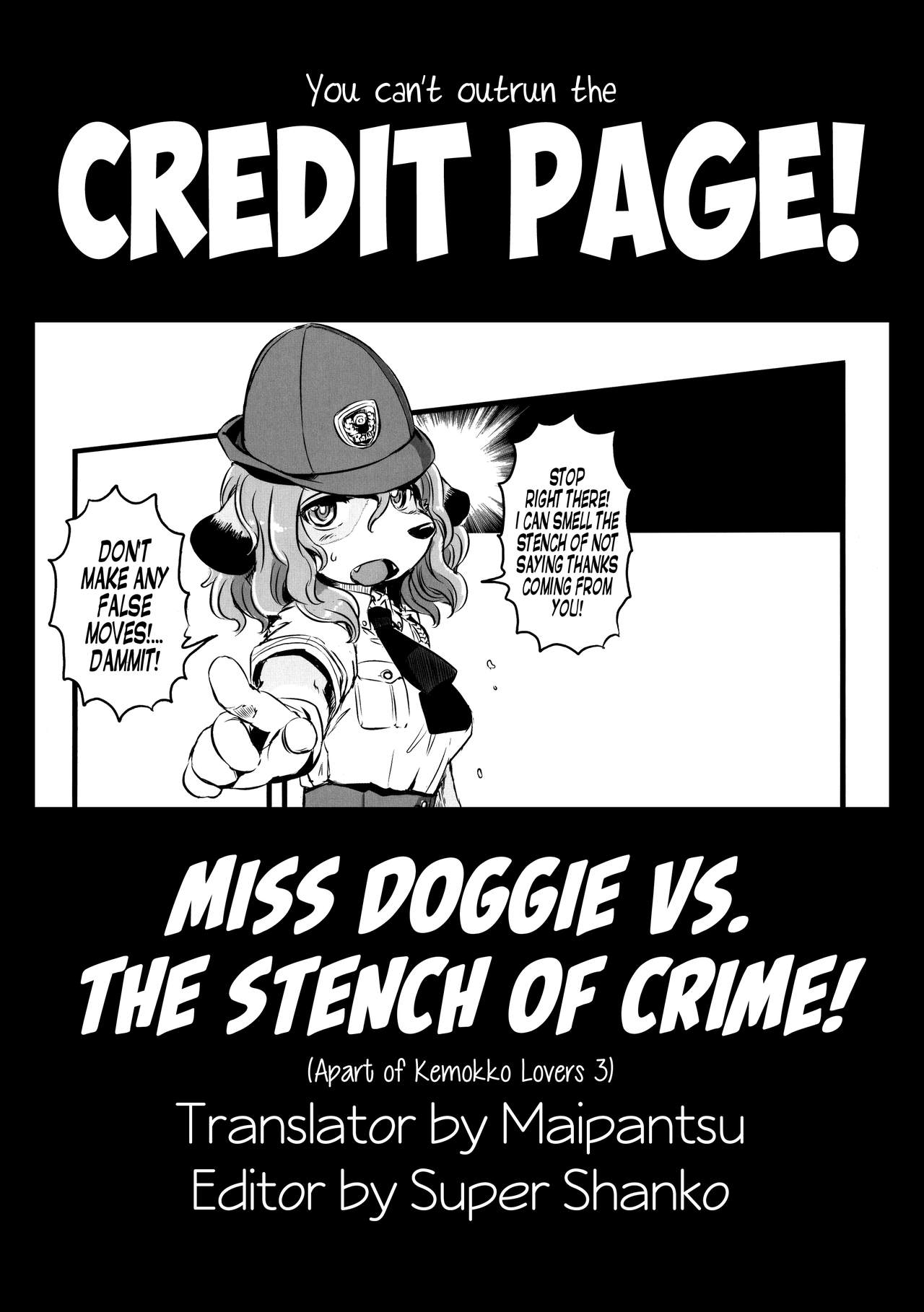 Miss Doggie vs. The Stench of Crime!! page 11 full