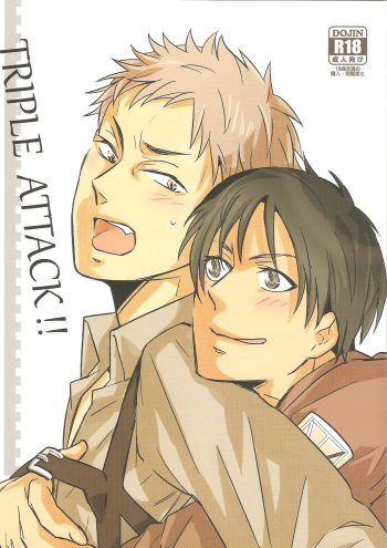 (FALL OF WALL2) [RRO (Ruratto)] Triple Attack!! (Shingeki no Kyojin) cover