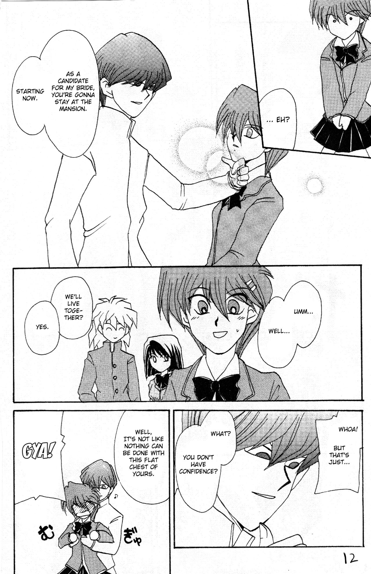 Girl's story chapter 1 english fated cirlce page 12 full