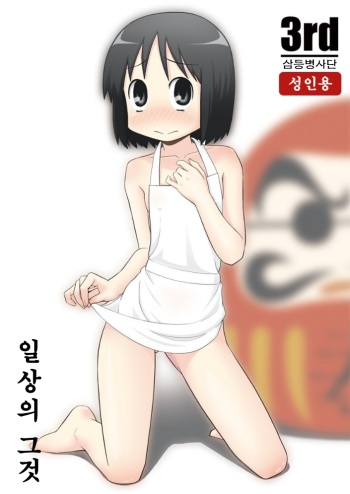 (C81) [Santouhei Shidan (Satou Santouhei] Nichijou no Are (Nichijou) [Korean] cover