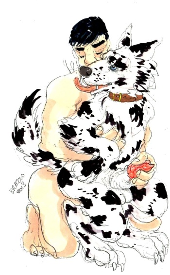 dogman and human cover