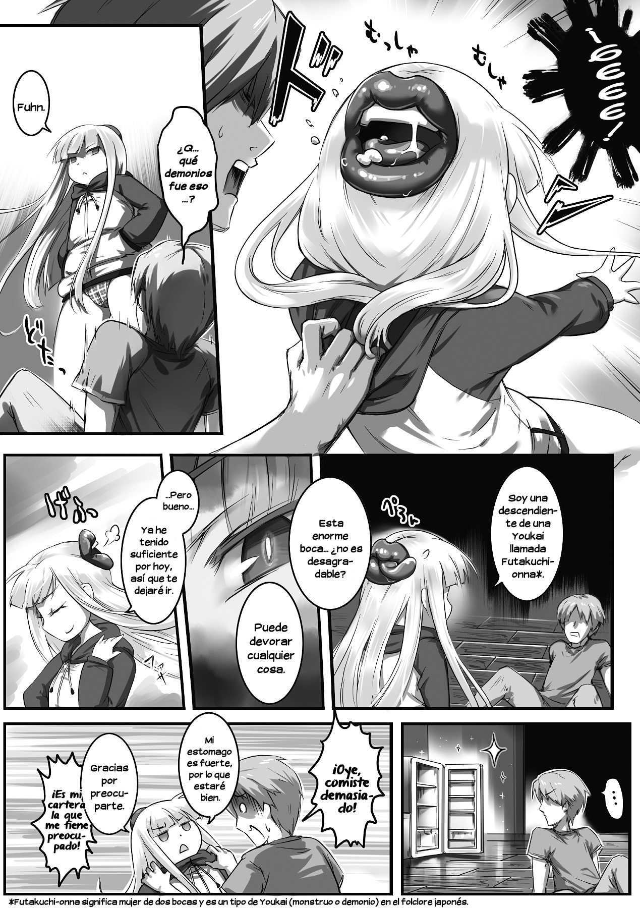 La mujer de dos bocas y el hombre del pene gigante page 2 full