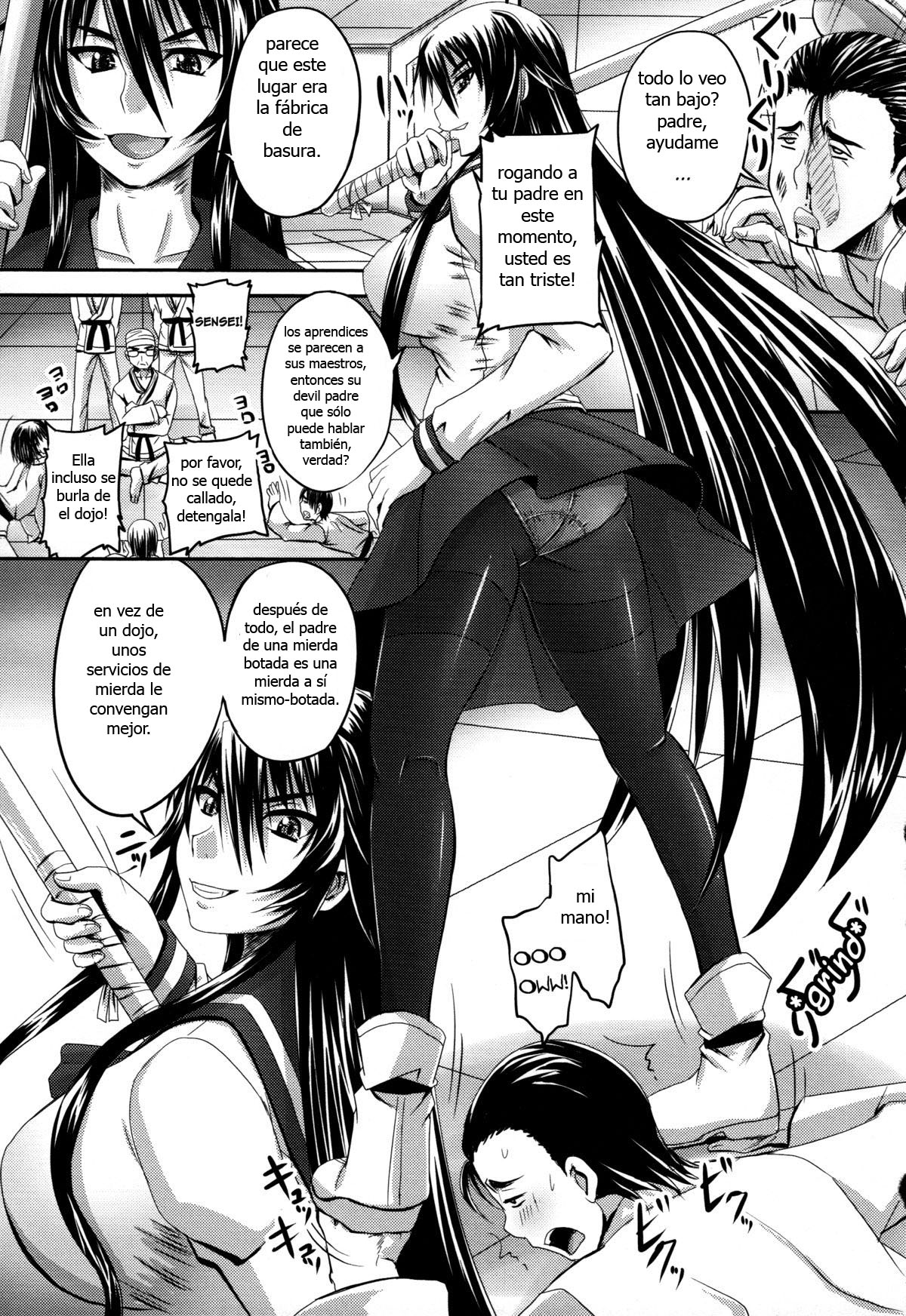 El Randori sucio Ella trajo consigo misma page 5 full