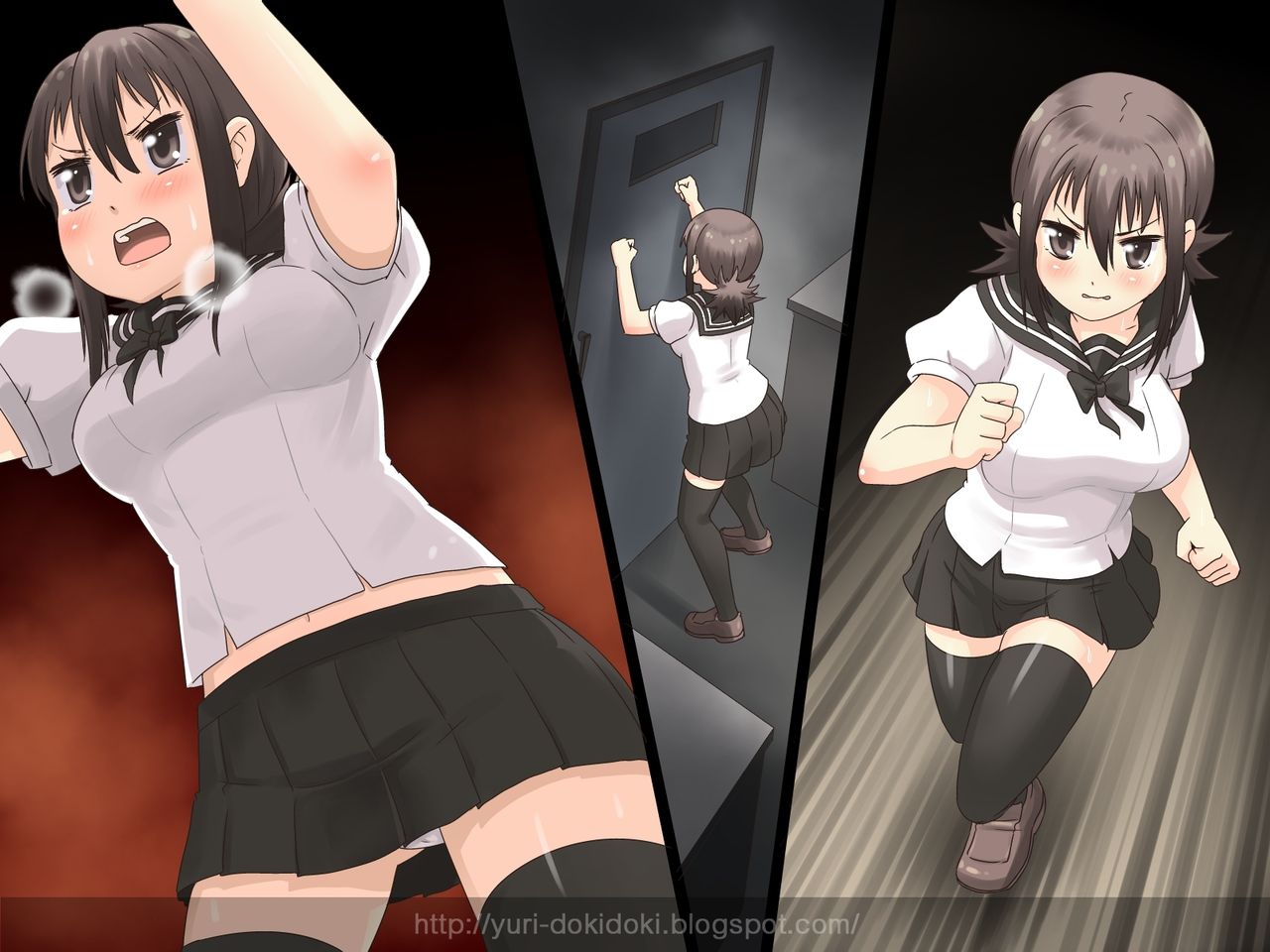 Fear of Darkness - ZOMBIES and girl page 2 full