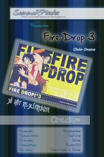 [Omame (Imada Makoto)] Fire Drop 3 (One Piece) [English] [TeaTime] cover