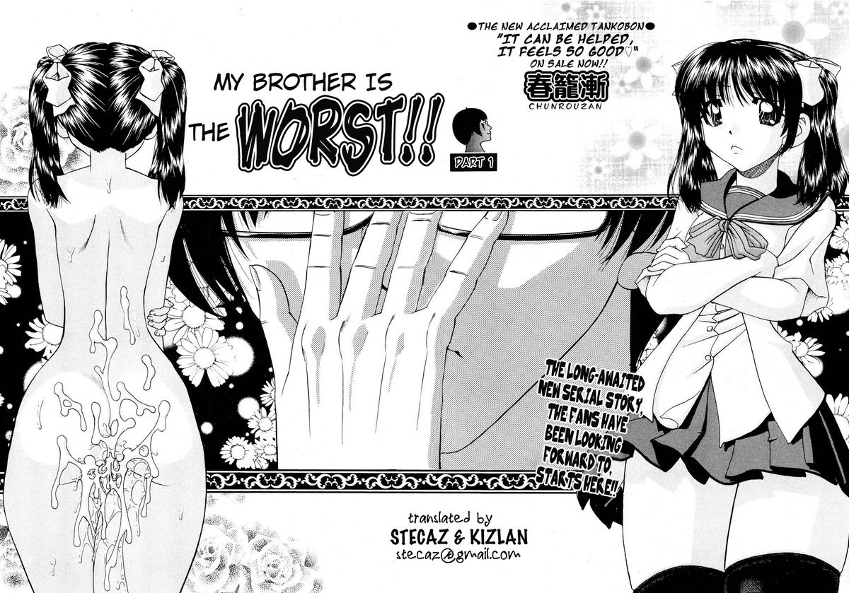 My Brother is the Worst!! Ch.01-05 + bonus page 2 full