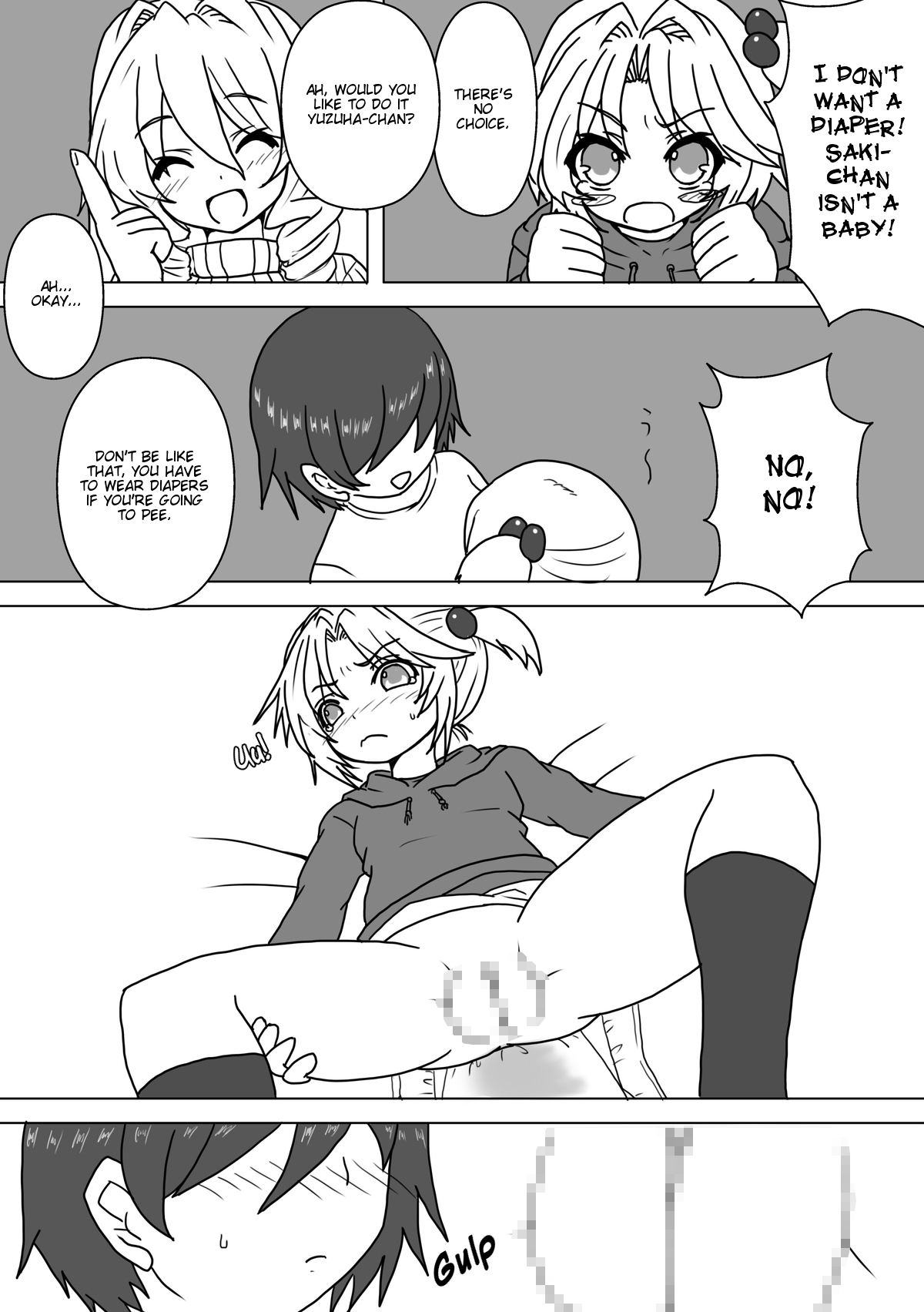 Mei to Omutsu to Imouto ni Sareta Boku | My Niece, Diaper, and I Became a Little Sister page 3 full