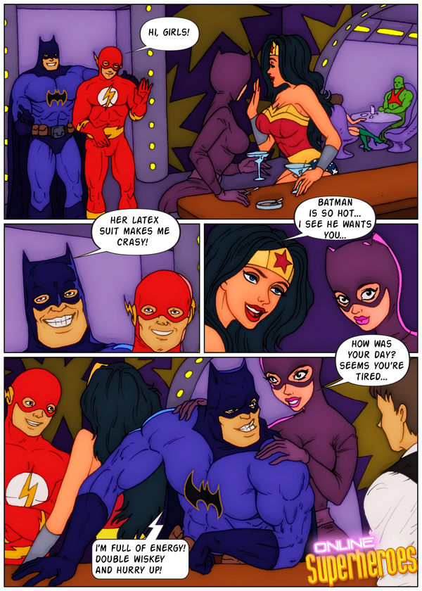 Catwoman And Wonder Woman Porn - Catwoman, Wonder Woman,, and the Joker - Page 2 - Comic Porn XXX