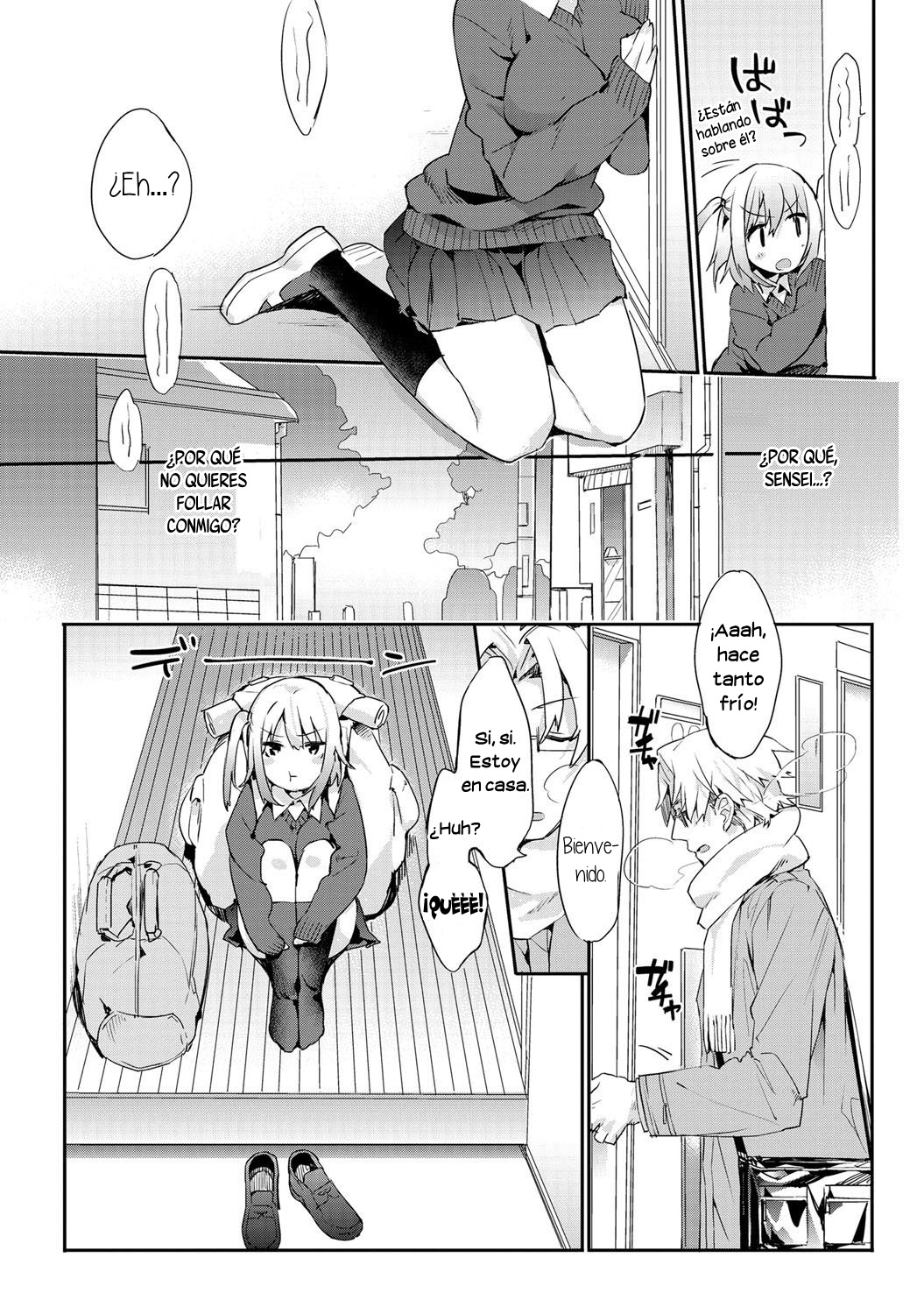 Kocchi Muite! Sensei | Teacher, Please Look At Me! page 9 full