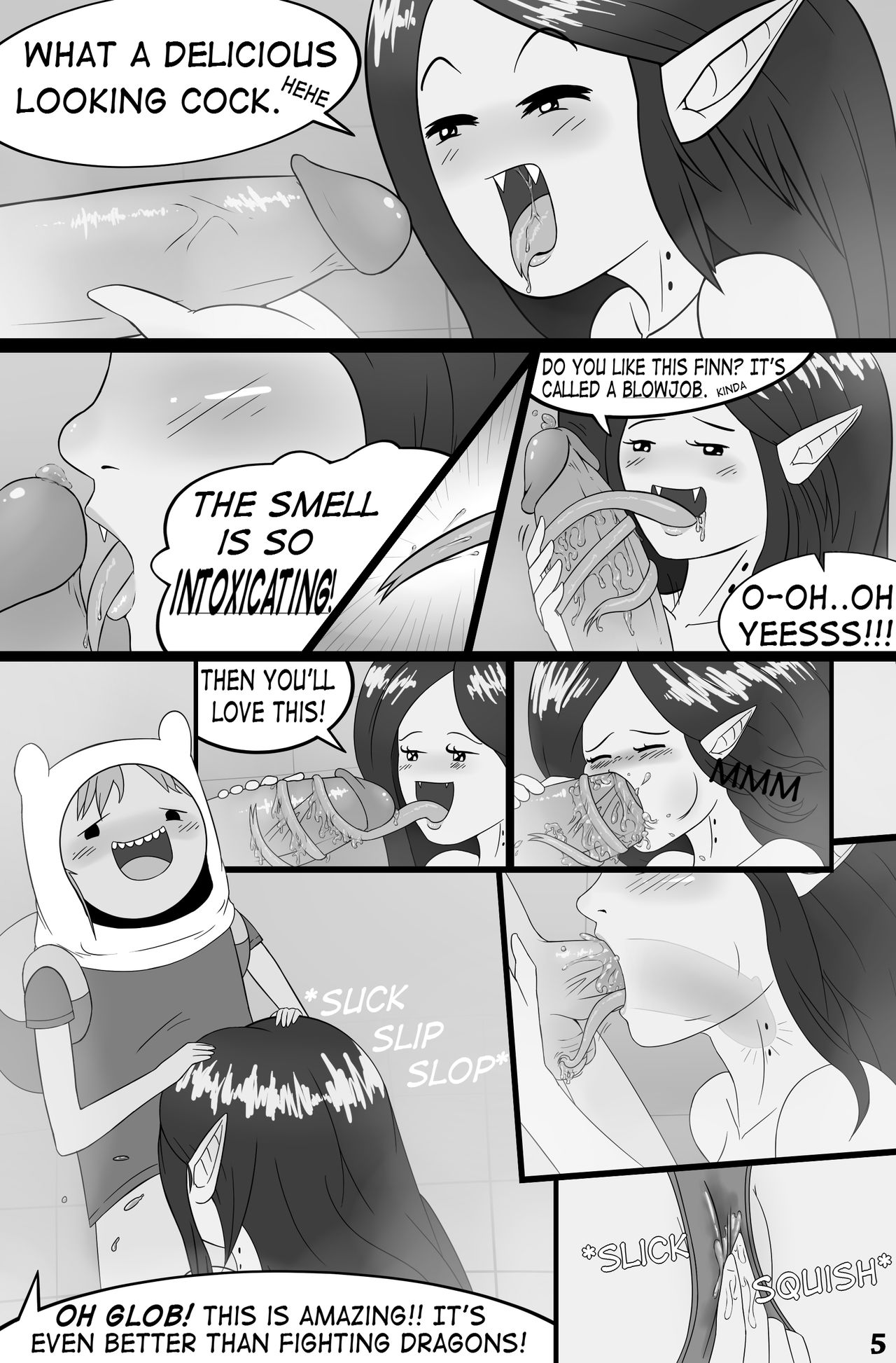 Misadventure Time Issue 1 page 7 full
