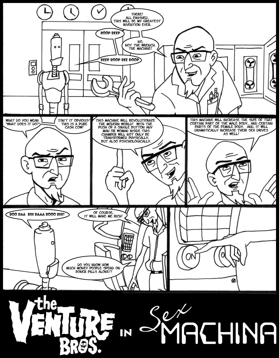 Sex Machina page 1 full