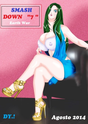 LOS AMORES DE LA VIEJA ROMULA - (Smash Down Saga Alternativa )  YURI COMICS. cover