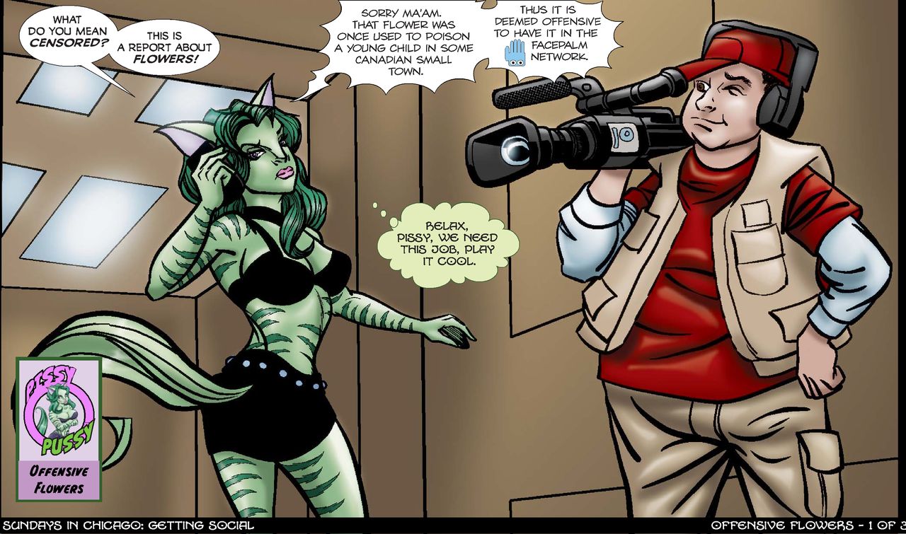 Sexy Sundays with Pissy Pussy #1 - Getting Social page 3 full