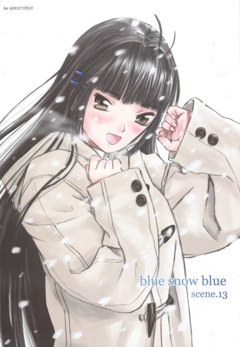 (C79) [Waku Waku Doubutsuen (Tennouji Kitsune)] blue snow blue scene.13 (in white) cover