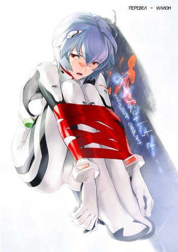 [Fukuda Sennen Oukoku (sonote)] At Ayanami’s Place… (Evangelion) (russian) cover