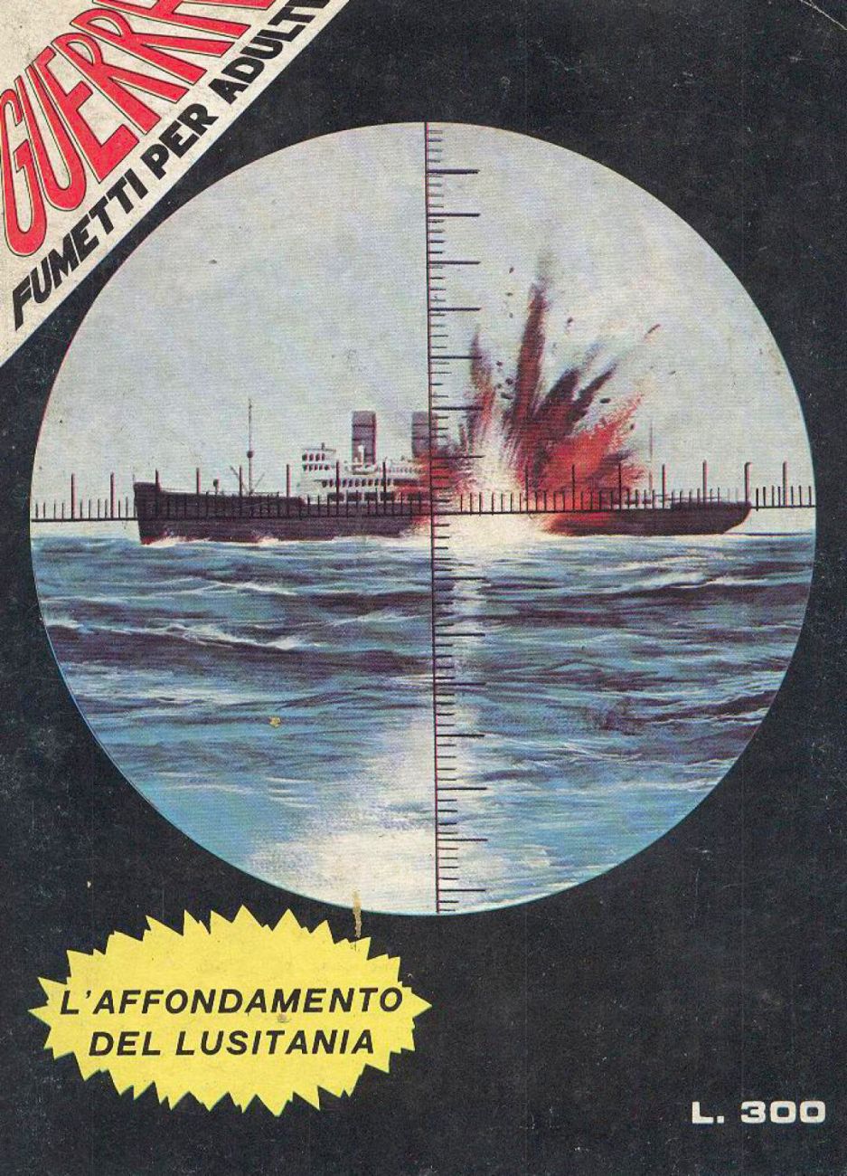Guerra #02: L'Affondamento del Lusitania page 1 full