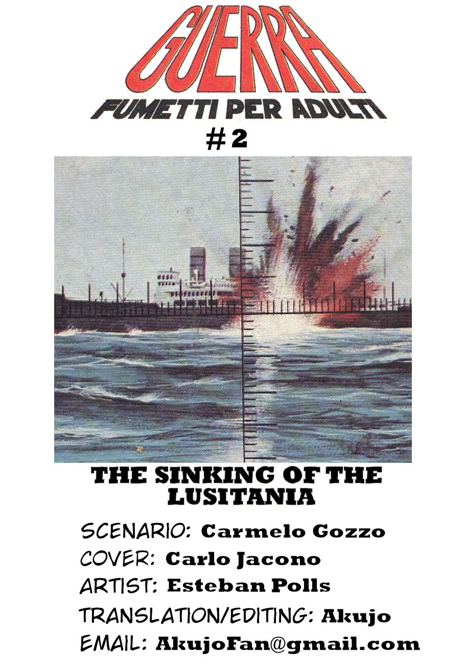 Guerra #02: L'Affondamento del Lusitania page 2 full