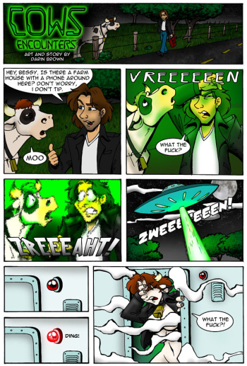 [Naga's Den (Darin Brown)] Cows Encounter cover