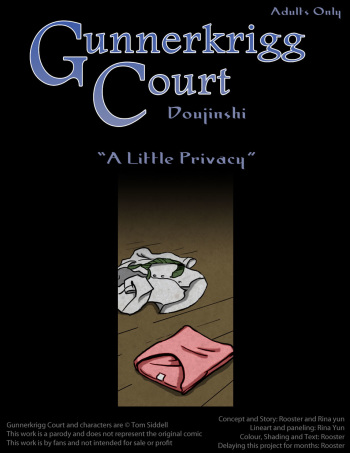 (Rina Yun) Gunnerkrigg Court: A Little Privacy cover