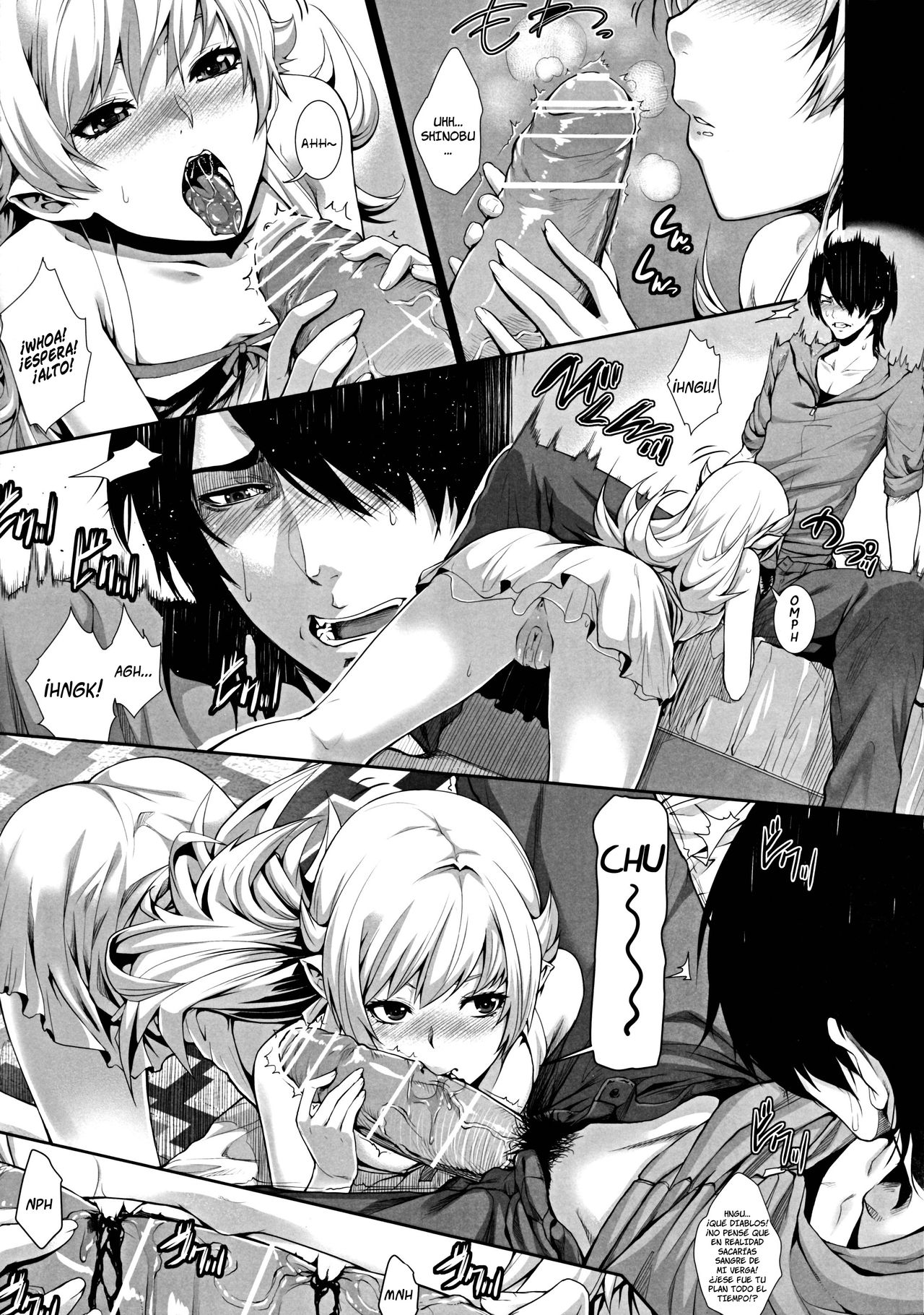 El Acto de Chupar Sangre de un Vampiro   =P666HF= page 6 full