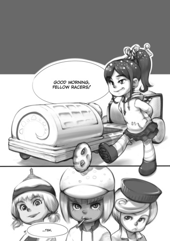 [Simon] Wreck it Ralph comic [In Progress] cover