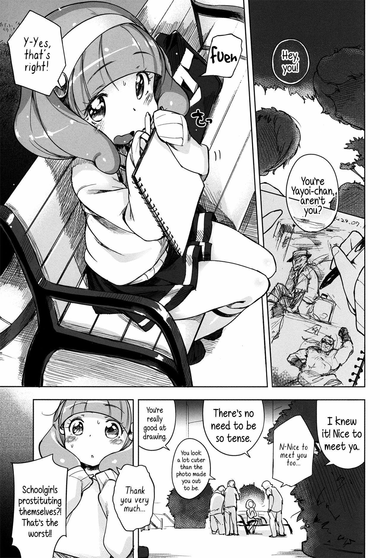 Schoolgirl Prostitution☆Double Peace page 2 full