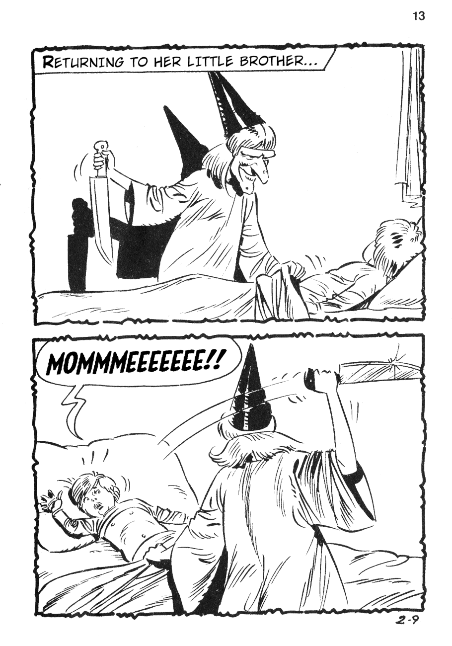 Strega #2, series II - La Signora Della Morte page 11 full