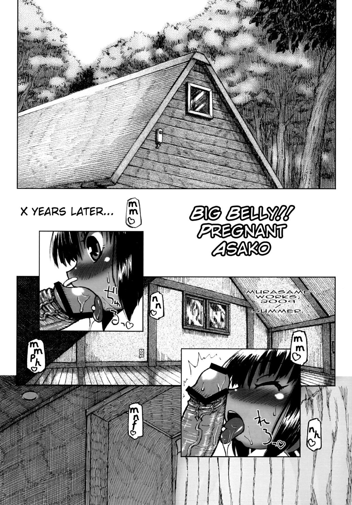 Haradeka!! Ninpu Asako-chan | Big Belly!! Pregnant Asako-chan  =LWB= page 11 full