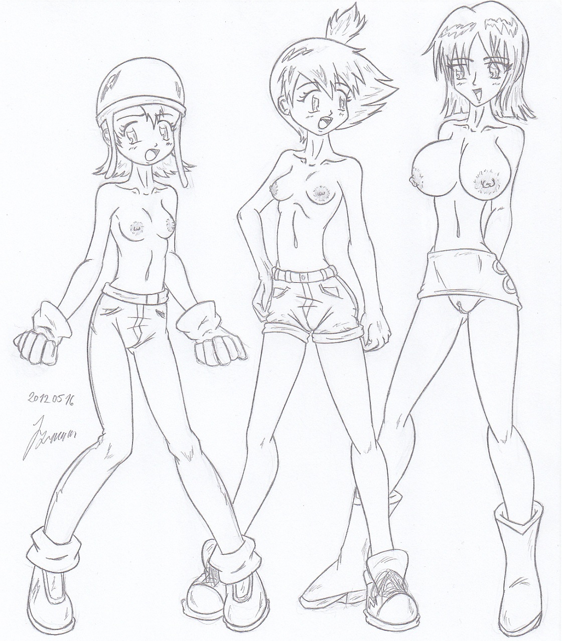 My miny Misty_ pokemon Sketches work_4 page 2 full
