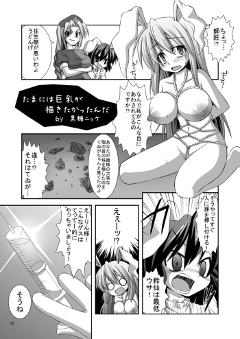 [Akuten Soushin (Kokutou Nikke)] Udon-ge Manga (Touhou Project) [Digital] cover