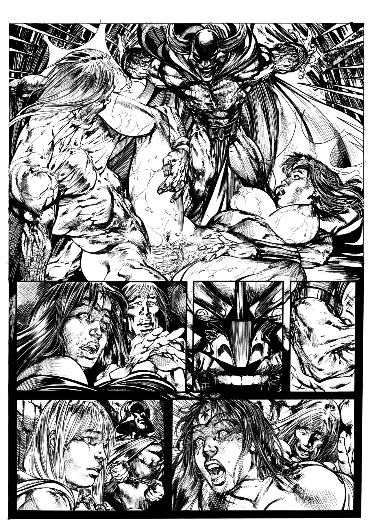 Wonder Woman vs Warlord Part 4 page 4 full