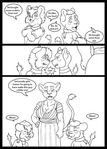 [dktorzi] Den Mother (a.k.a. MILF) (original sketches + inks) cover