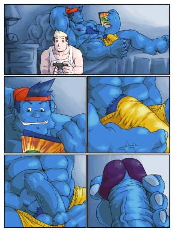Beast N Boy - [X-men] cover