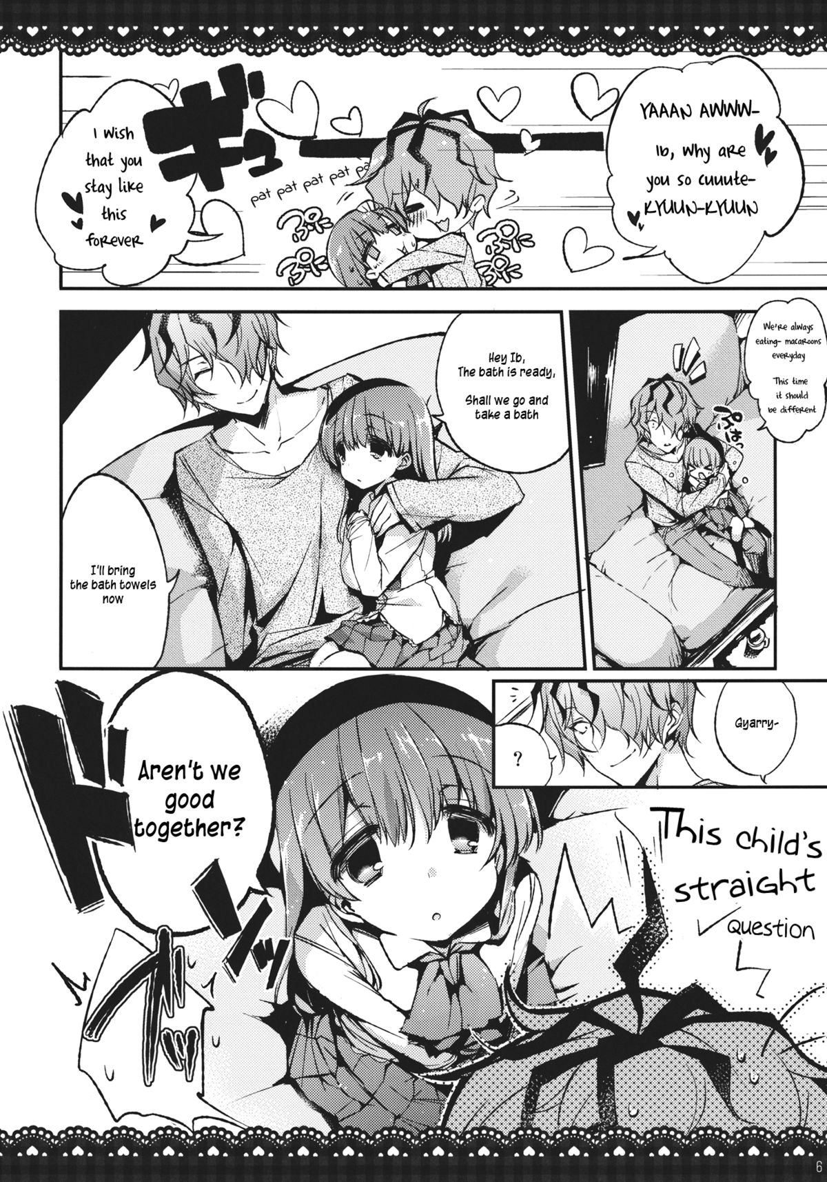 Ib to Garry o Issho ni Ofuro ni Ireru to Dou Naru no? | What happens when you're in a bath together, Garry and Ib? page 5 full
