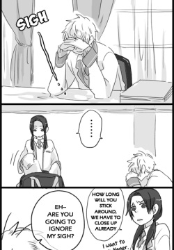 Lingering scent Hetalia