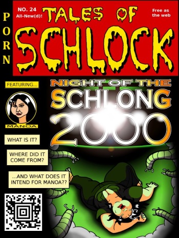 [Rampant404] Tales of Schlock #24: Night of the Schlong 2000 cover